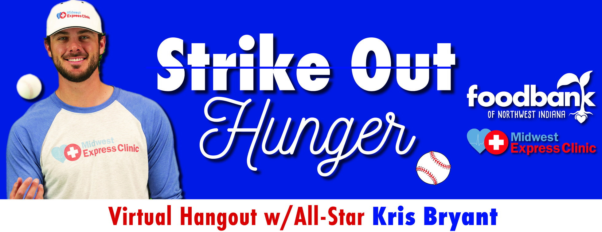 Strike Out Hunger Virtual Hangout w/ Kris Bryant
